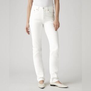 Levi’s 501 Skinny White Jeans